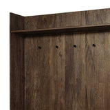 Black Pipe Metal And Wood Shelf Hall Tree