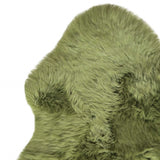 Sage Green New Zealand Natural Sheepskin Rug