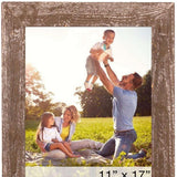 11X17 Rustic Espresso Picture Frame