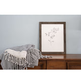 11X17 Rustic Espresso Picture Frame