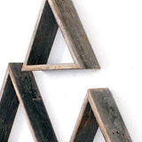 Rustic Farmhouse Set Of 3 Rectangle Shadow Box Shelves