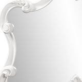Square Mirror With Center Round Mirror