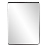 Rectangular Stainless Steel Frame With Brushed Black Finish