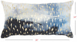 Mustard And Silver Throw Pillow