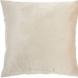 Pink Accent Throw Pillow With Rose Gold Swirl Design