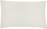 Brilliant Ivory Lumbar Pillow