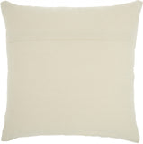 Natural Beige Faded Skull Throw Pillow