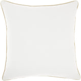 Cream Sequined Ombre Throw Pillow