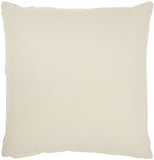 Floral Handcrafted Navy Accent Throw Pillow
