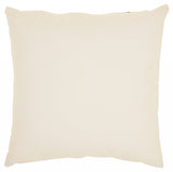Gray Distressed Stripes Throw Pillow