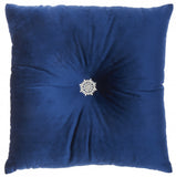 5" X 12" Blue Butterfly Indoor Outdoor Throw Pillow Cover &amp; Insert