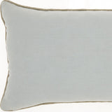Periwinkle Embellished Lumbar Pillow