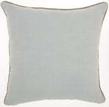 Periwinkle Embellished Throw Pillow