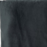 Boho Dark Gray Fleece And Sherpa Accent Throw