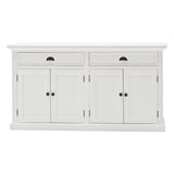 Modern Farmhouse White Buffet Server