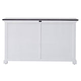Modern Farmhouse Black And White Buffet Server
