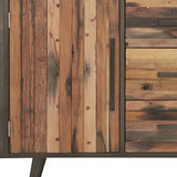 63" Modern Rustic Natural Buffet Server