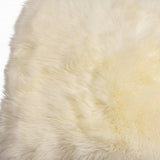 2' X 5' Natural Rectangular Sheepskin Area Rug