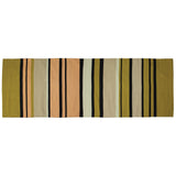 3' X 8' Multicolored Stripes Runner Rug