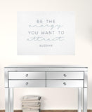 Farmhouse Style Be The Energy Quote Wall Decor