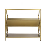 70" White Five Tier Standard Bookcase With One Drawer