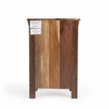 16" Modern Rustic Three Drawer Accent Chest