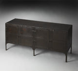 Vivienne Grey Bone Inlay Accent Chest
