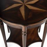 Fossil Stone Accent Hall Table