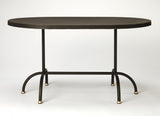 22" Dark Brown And Brown Square Coffee Table