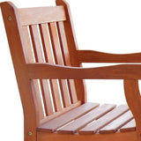 White Patio Armchair With Diagonal Design
