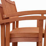 Brown Patio Armchair