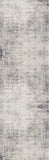 2’ X 13’ Navy Blue Distressed Striations Runner Rug