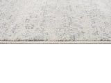 2’ X 20’ Ivory Distressed Ikat Pattern Runner Rug