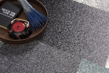 7' X 9’ Gray Modern Geometric Area Rug