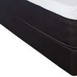 10.5" Hybrid Lux Memory Foam And Wrapped Coil Mattress Twin