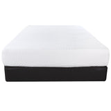 10.5" Hybrid Lux Memory Foam And Wrapped Coil Mattress Twin Xl