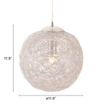 Silver Sputnik Multi Light Metal Dimmable Ceiling Light
