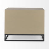 Contemporary Light Wash Diamond Accent Cabinet