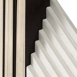 3D Modern Triangle Marble Bookends