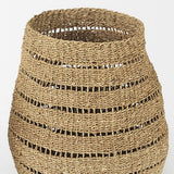 Set Of Two Black Geometric Metal Baskets