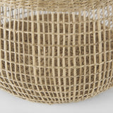 Set Of Two Black Metal Baskets
