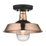 Matte Black Shallow Plate Adjustable Pendant Light