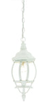 White Glass Globe Hanging Light