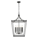 Kennedy 8-Light Matte Black Pendant
