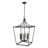 Kennedy 8-Light Matte Black Pendant