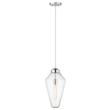Ballina 1-Light Polished Nickel Mini-Pendant