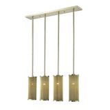Basetti 4-Light Gold Pendant