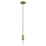 Dull Gold Mini Pendant Hanging Light