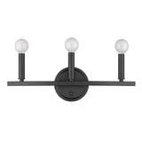Two Light Silver Wall Sconce