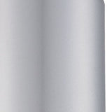 Minimalist Brushed Silver Cylinder Wall Light